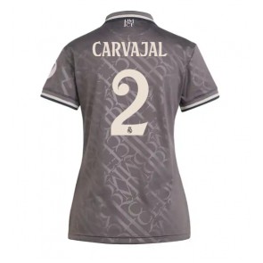 Real Madrid Daniel Carvajal #2 Rezervni Dres za Ženska 2024-25 Kratak Rukavima